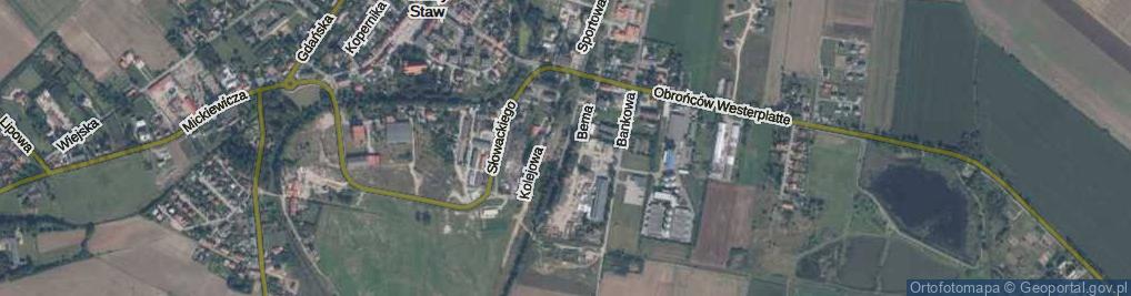 Zdjęcie satelitarne Aleja Cukrowników al.